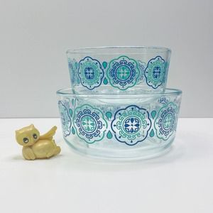 PYREX Storage Nesting Bowls Set of 2